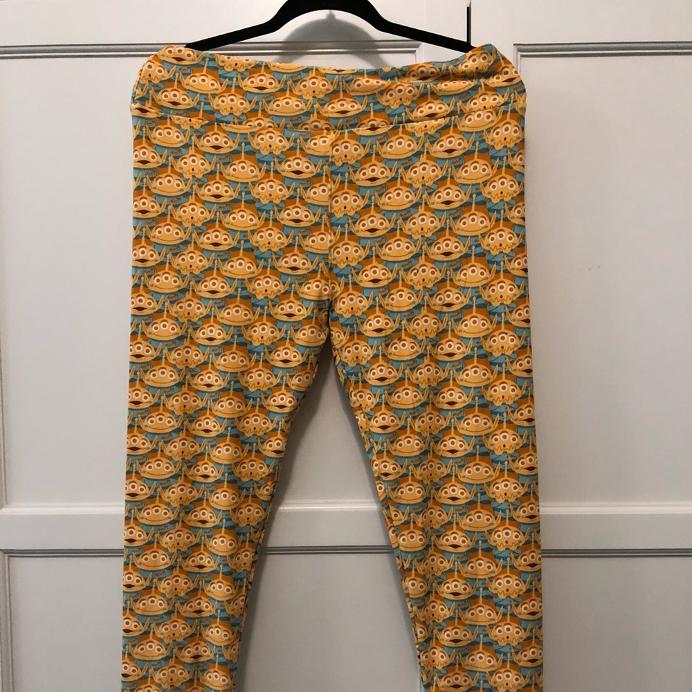Lularoe Toy Story Alien Leggings-TC